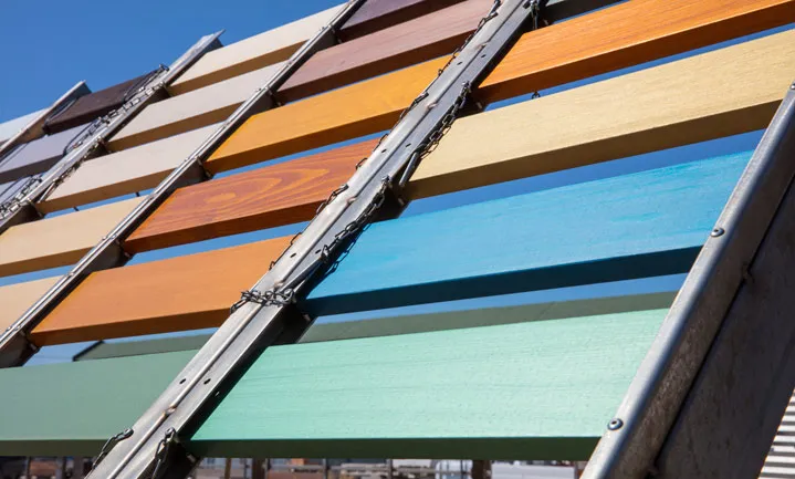 Wood coating exterior finish